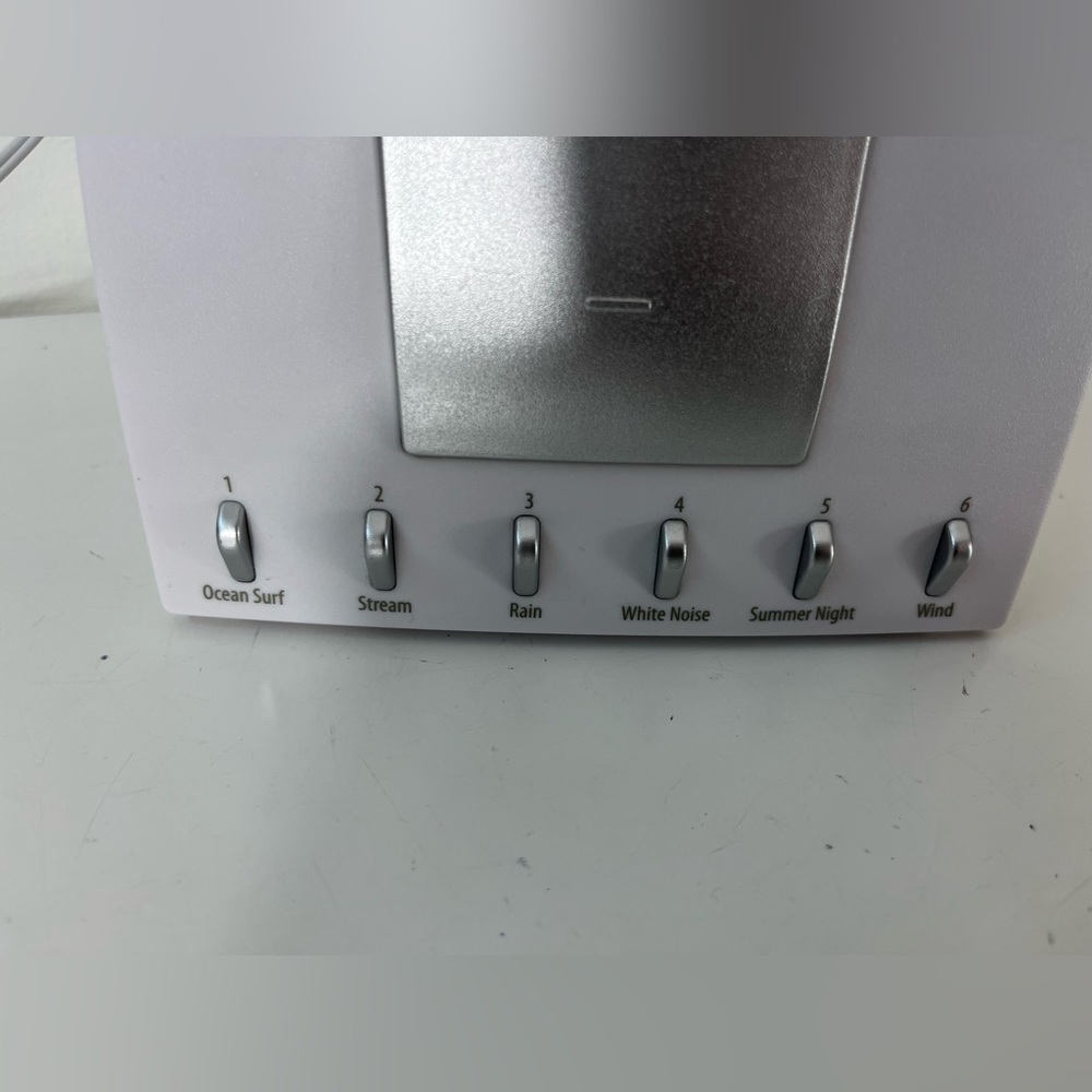 SOUND OASIS Sleep Therapy System 6 Noise Options w/ Power Cable - Model S-550-05 - Picture 5 of 13